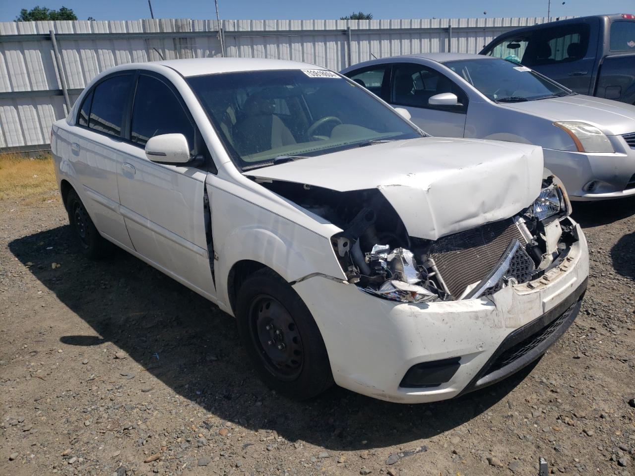 KNADH4A31A6629580 2010 Kia Rio Lx