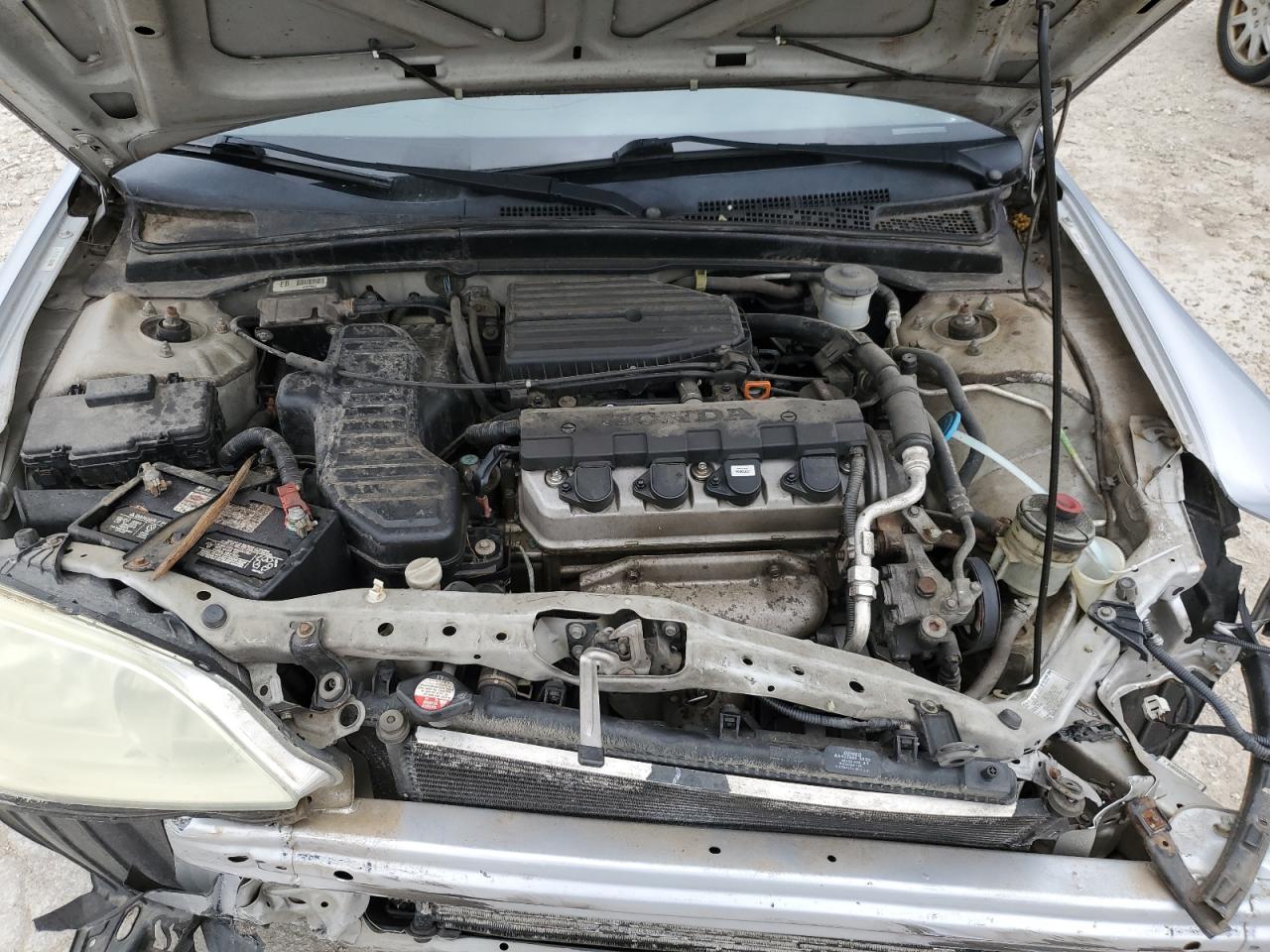 1HGEM225X4L054636 2004 Honda Civic Lx