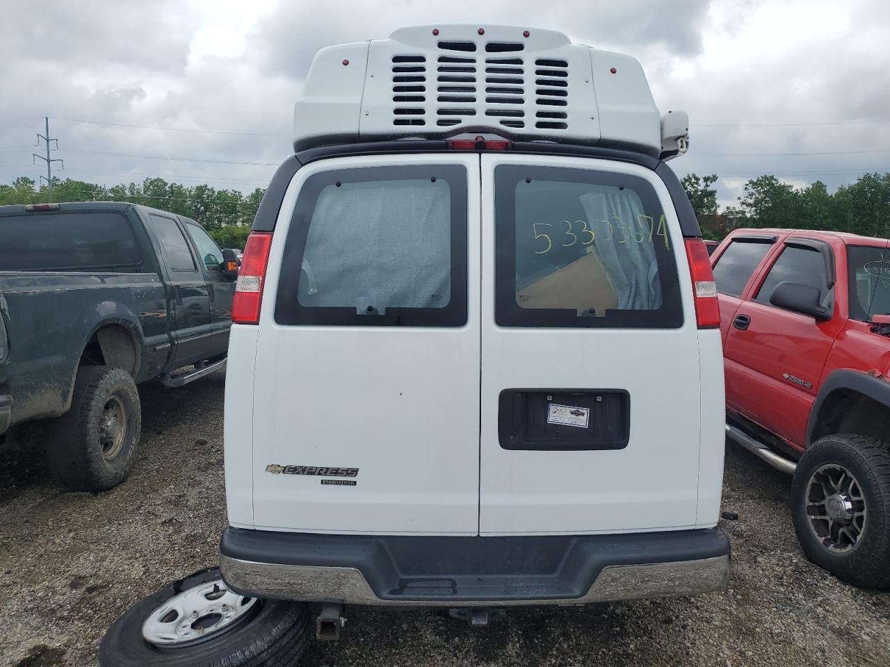 1GCWGGCA7D1189944 2013 Chevrolet Express G2500