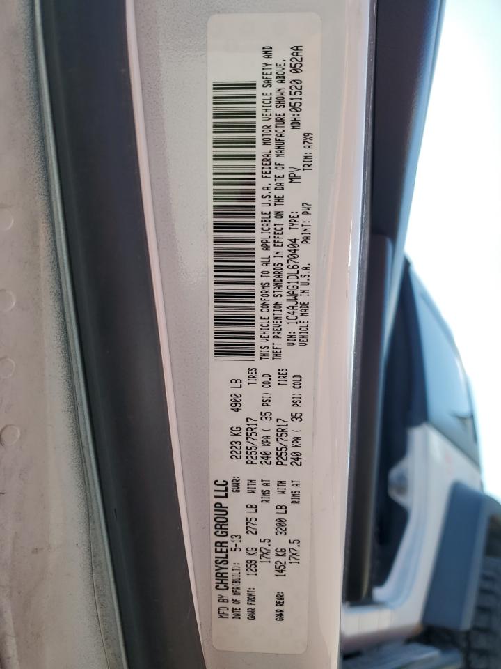 1C4AJWAG1DL670404 2013 Jeep Wrangler Sport