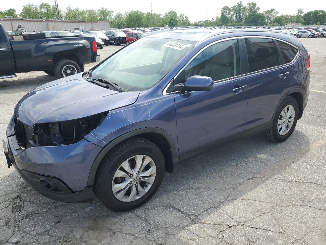 2HKRM4H77DH619563 2013 Honda Cr-V Exl