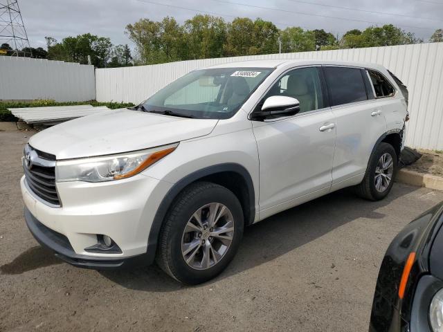 VIN 5TDZKRFH0FS059512 2015 Toyota Highlander, LE no.1