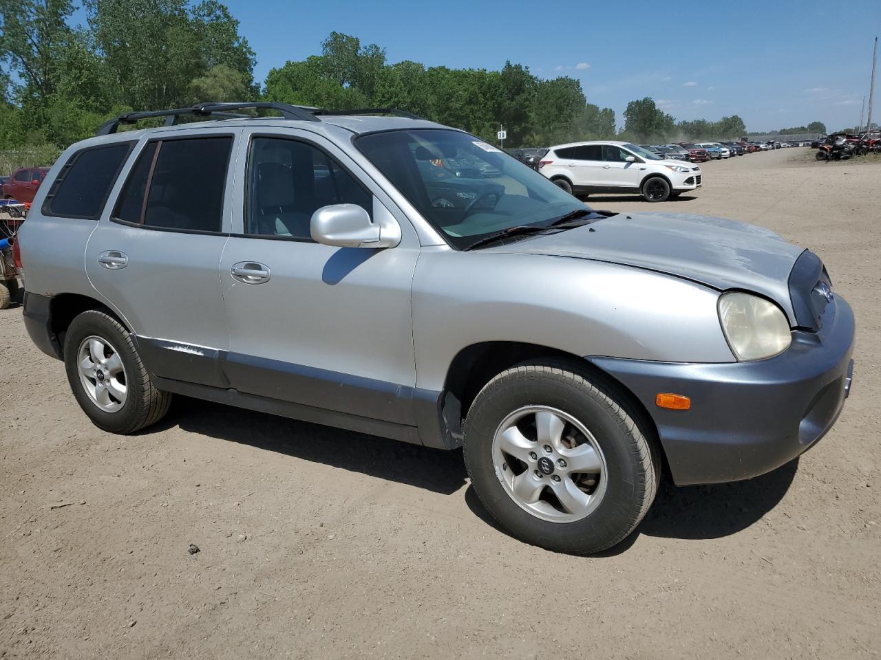 KM8SC73D75U869455 2005 Hyundai Santa Fe Gls