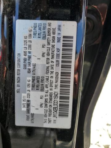 2012 Mazda 5 VIN: JM1CW2BL0C0116401 Lot: 54324794