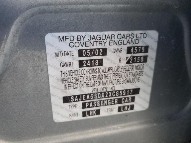 2002 Jaguar X-Type Sport 2.5 VIN: SAJEA53DX2XC85917 Lot: 54368044