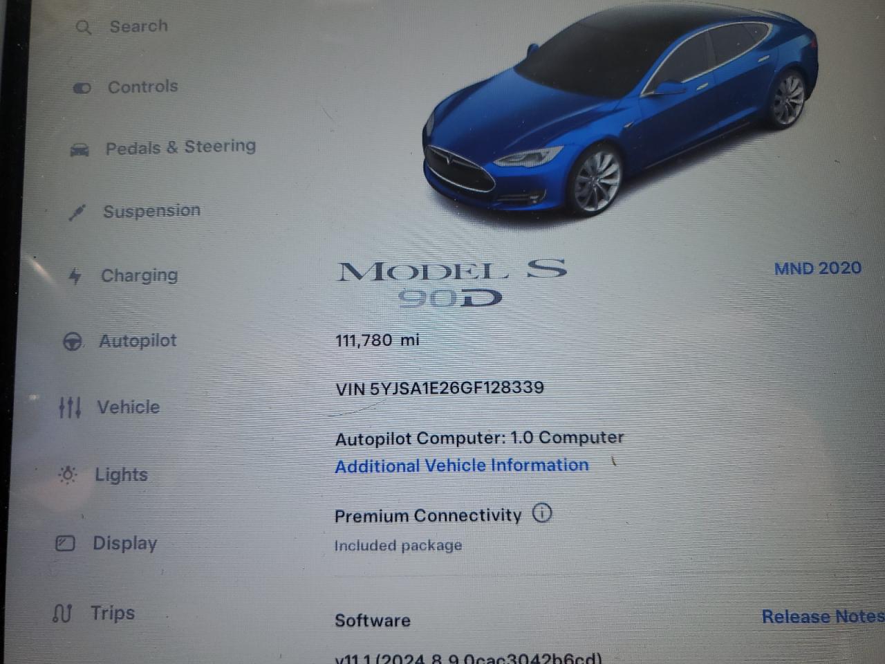 5YJSA1E26GF128339 2016 Tesla Model S