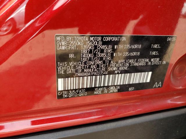 2023 SUBARU SOLTERRA P JTMABABA1PA023544