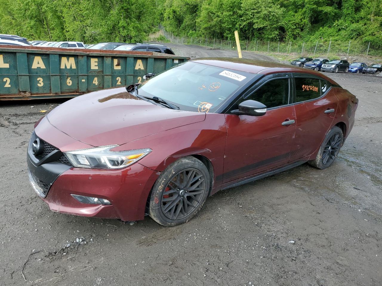 2016 Nissan Maxima 3.5S vin: 1N4AA6AP3GC449882