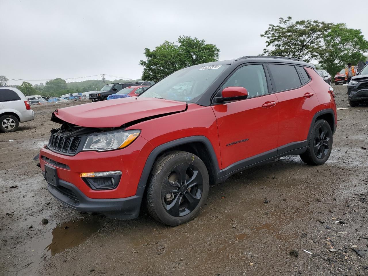 3C4NJCBB8MT508034 2021 Jeep Compass Latitude