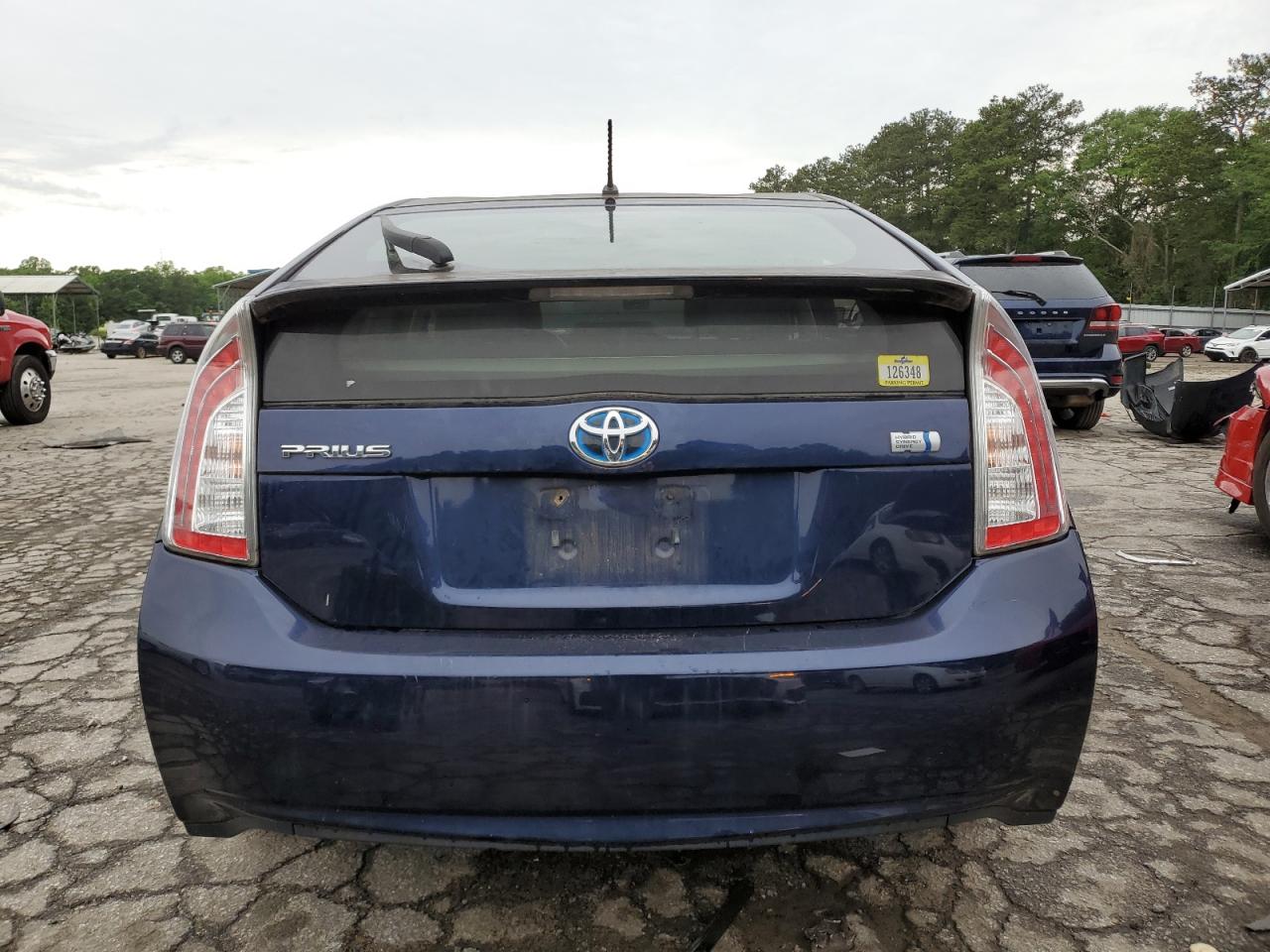 JTDKN3DU6D0351199 2013 Toyota Prius