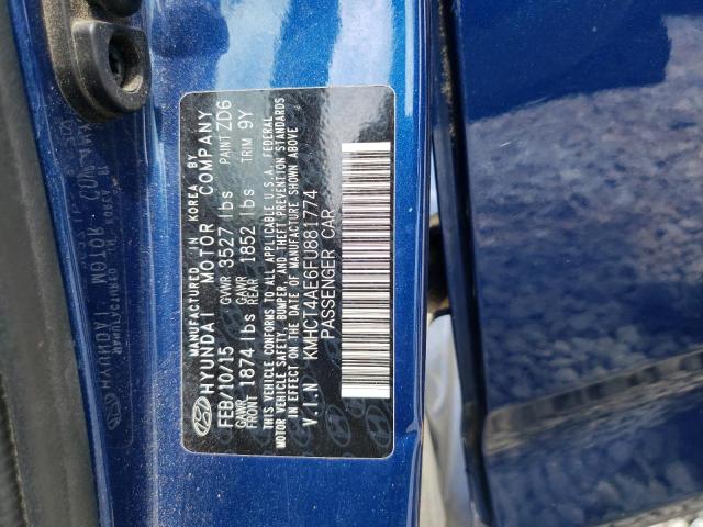 2015 Hyundai Accent Gls VIN: KMHCT4AE6FU881774 Lot: 53890184