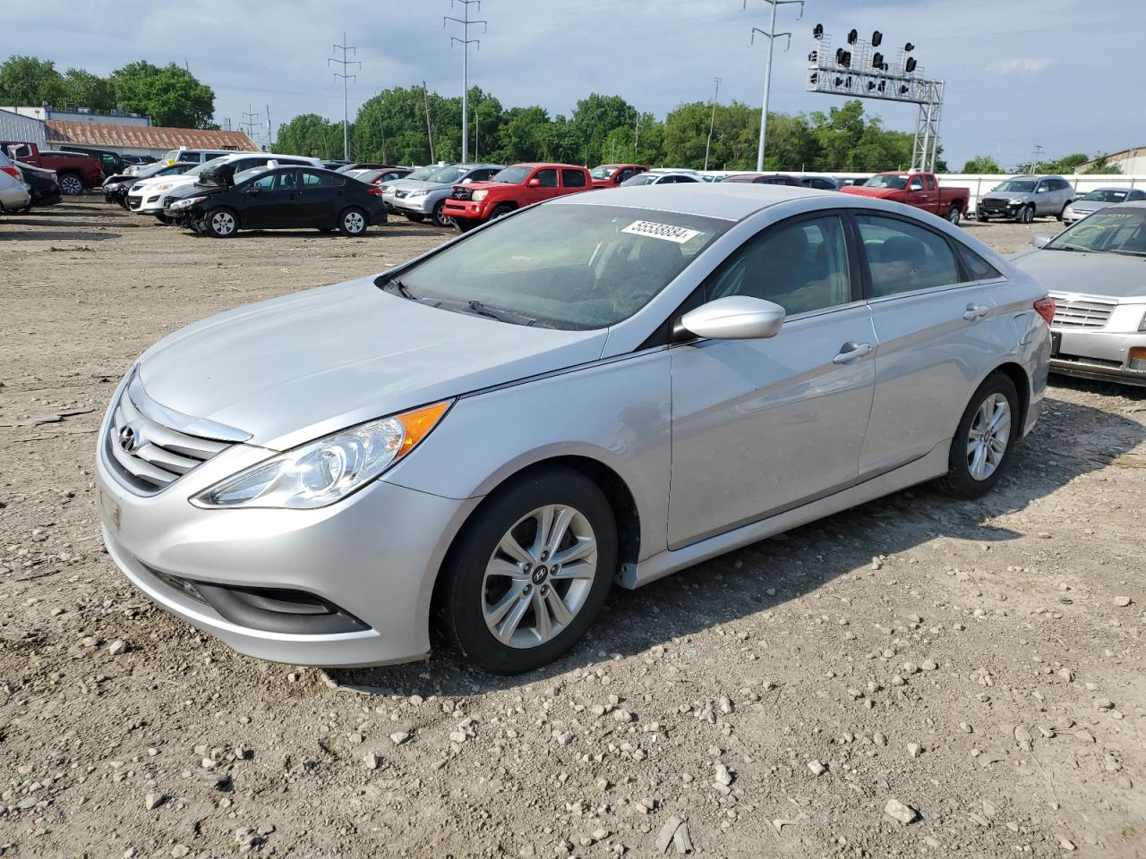 5NPEB4AC8EH848556 2014 Hyundai Sonata Gls