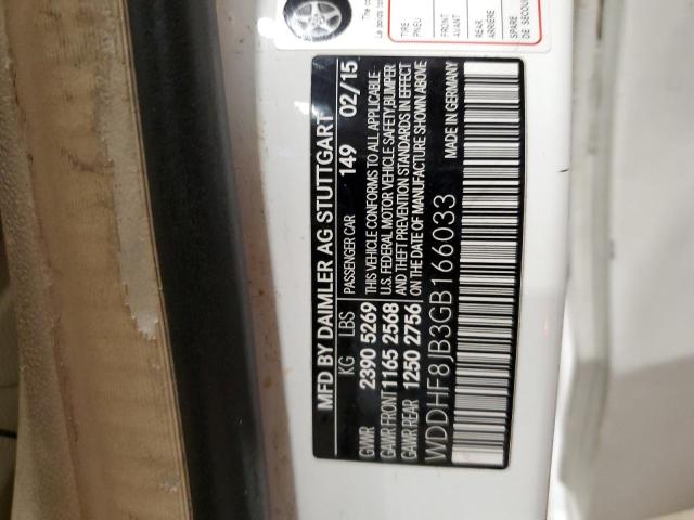 2016 Mercedes-Benz E 350 4Matic VIN: WDDHF8JB3GB166033 Lot: 56568304