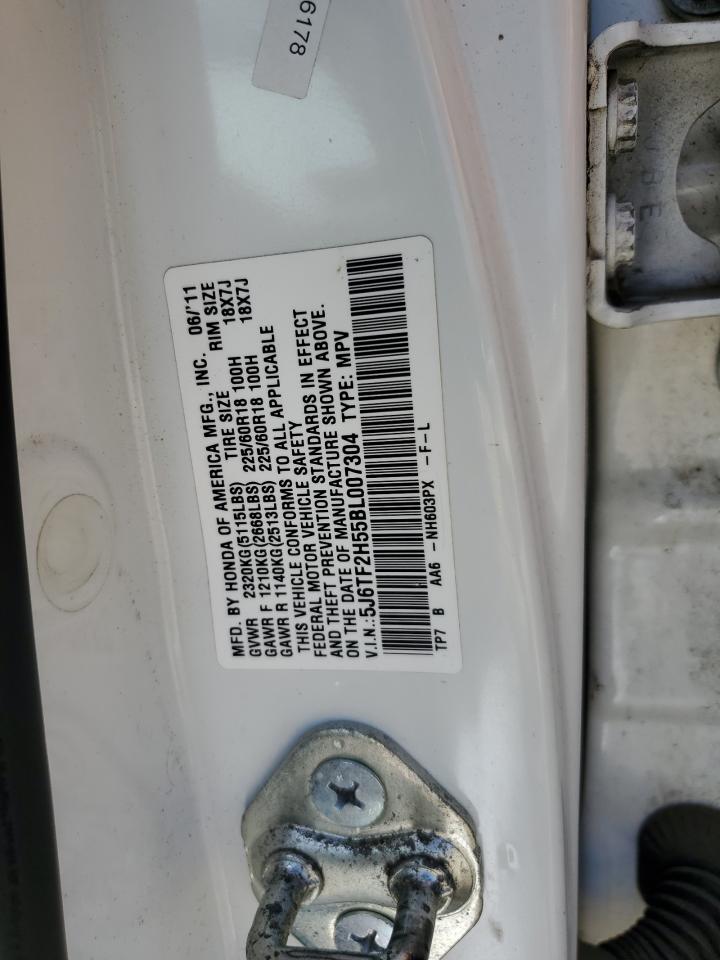 5J6TF2H55BL007304 2011 Honda Accord Crosstour Exl