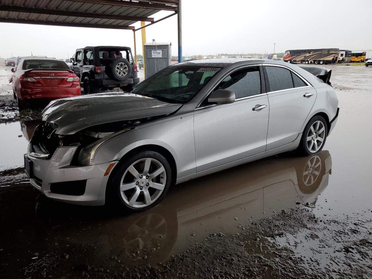 1G6AB5RX4D0166199 2013 Cadillac Ats Luxury