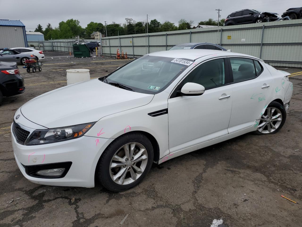 5XXGN4A7XDG241071 2013 Kia Optima Ex