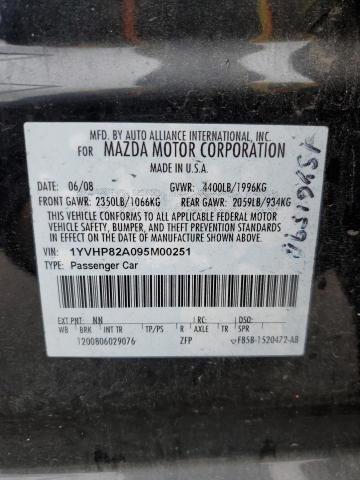 2009 Mazda 6 I VIN: 1YVHP82A095M00251 Lot: 54471124