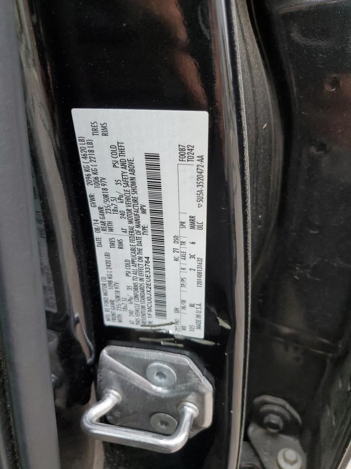 1FMCU0JX2EUE33764 2014 Ford Escape Titanium