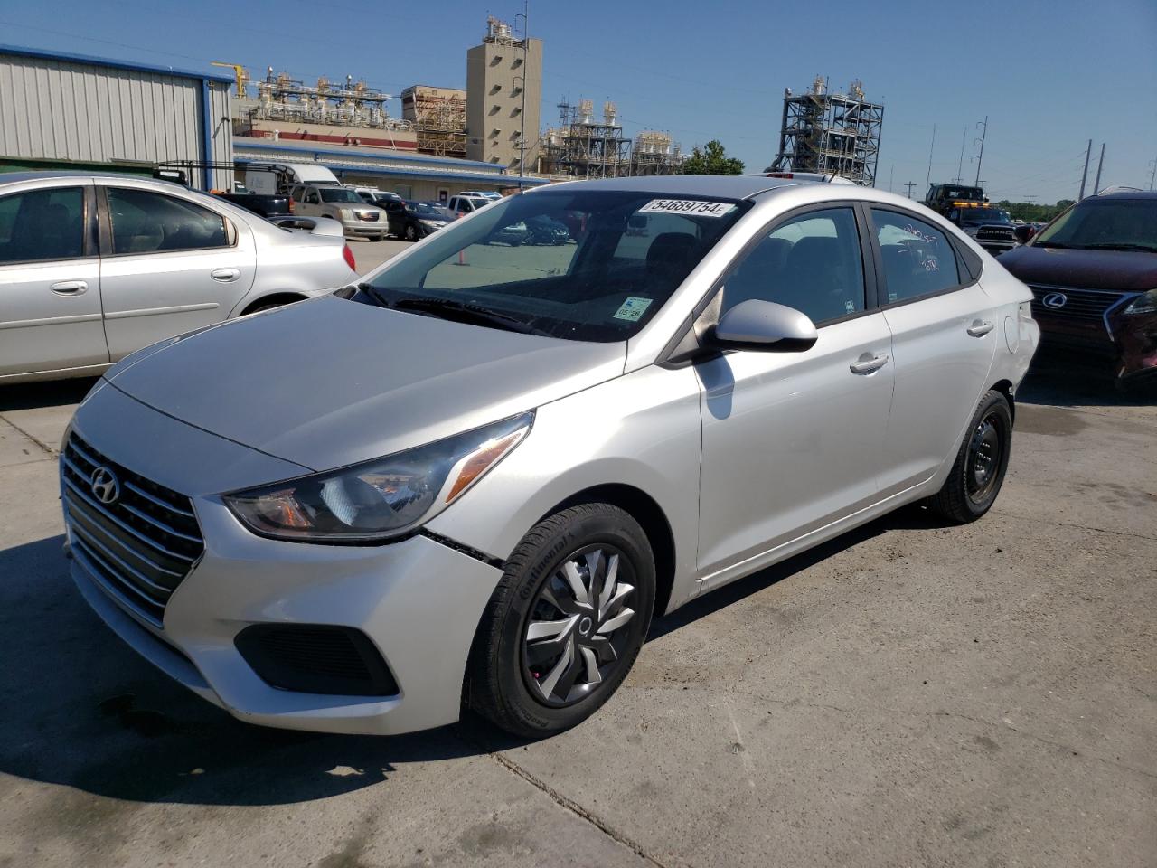 2020 Hyundai Accent Se vin: 3KPC24A67LE114820