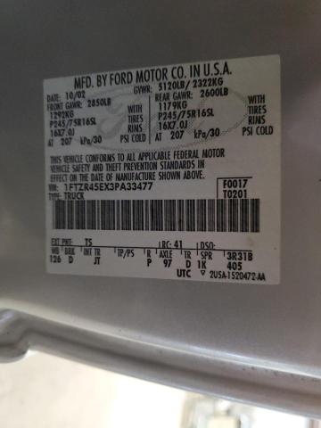 2003 Ford Ranger Super Cab VIN: 1FTZR45EX3PA33477 Lot: 56931864