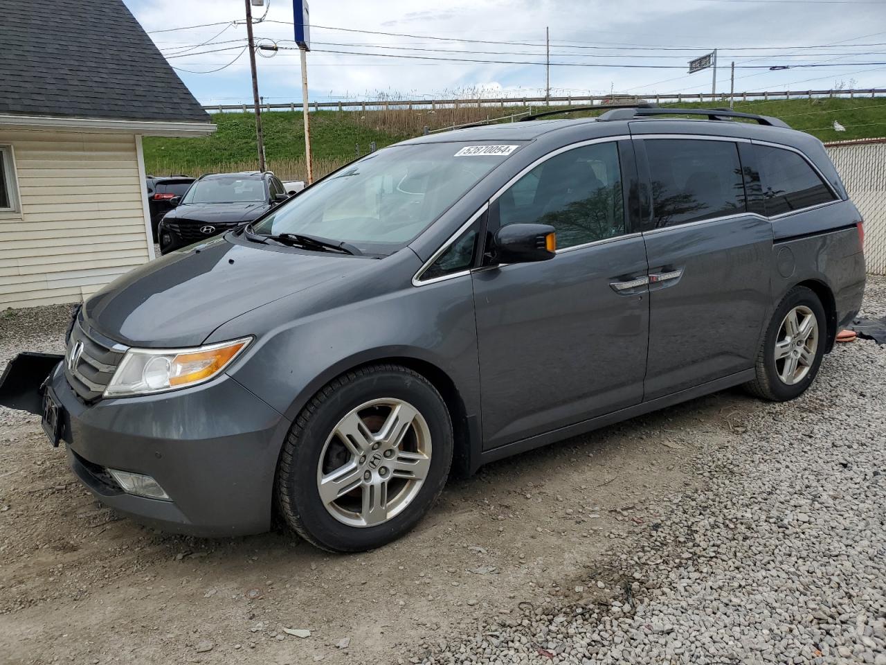 5FNRL5H91CB032749 2012 Honda Odyssey Touring