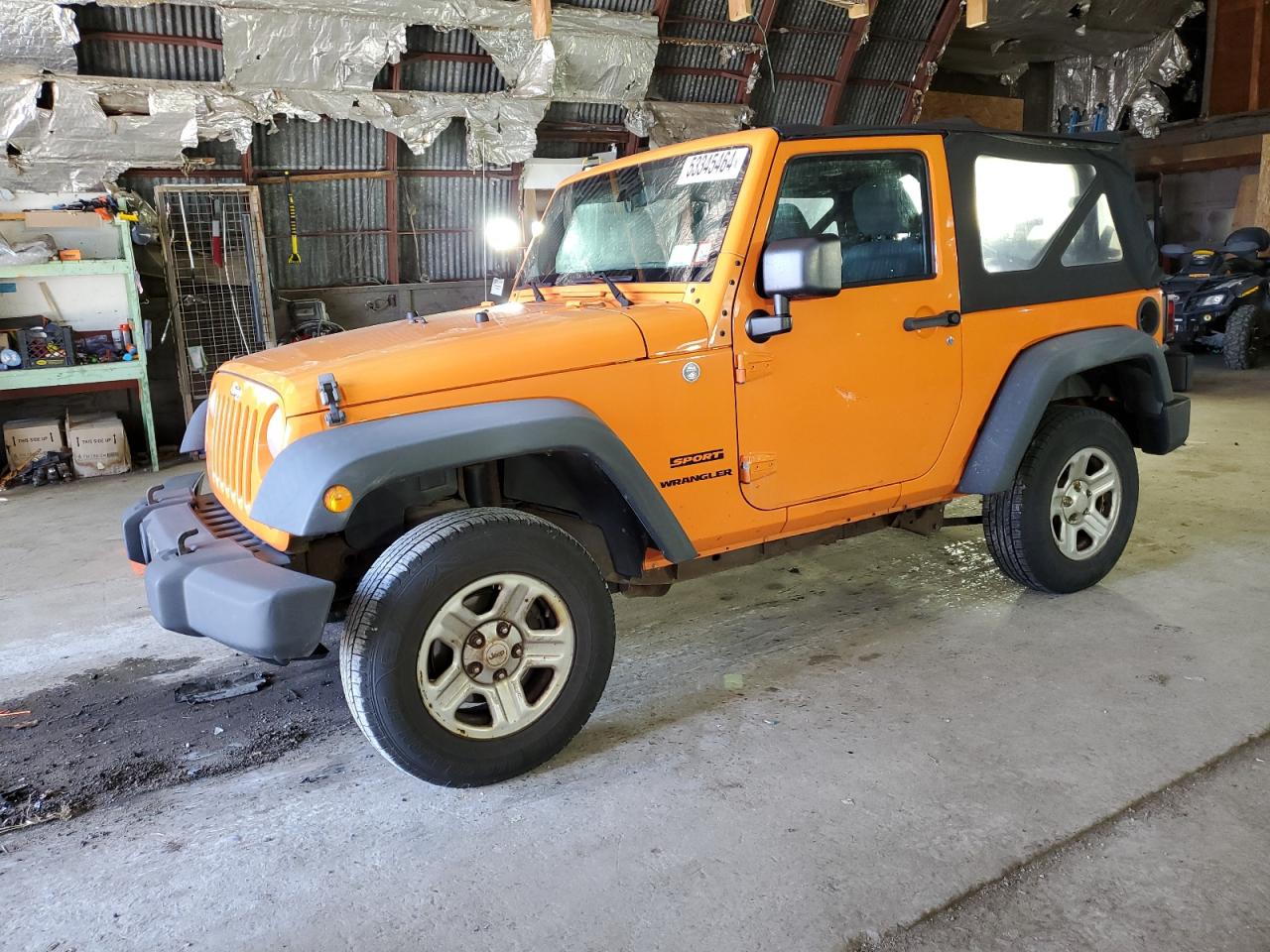 2012 Jeep Wrangler Sport vin: 1C4AJWAG1CL191317