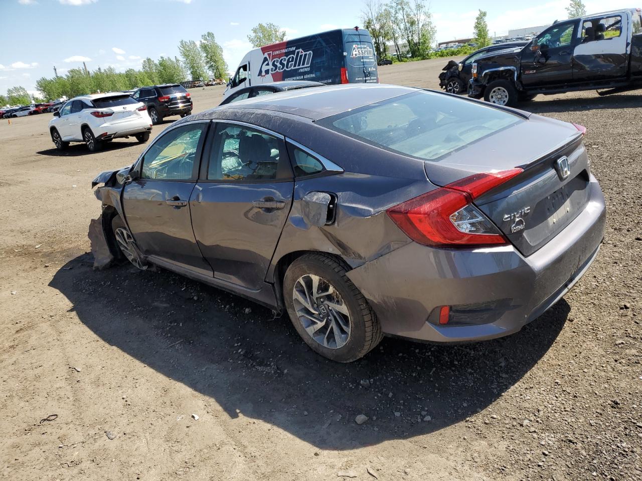 2HGFC2F62JH023237 2018 Honda Civic Lx