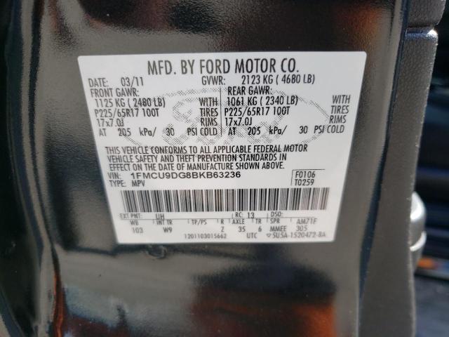 2011 FORD ESCAPE XLT #3304691922