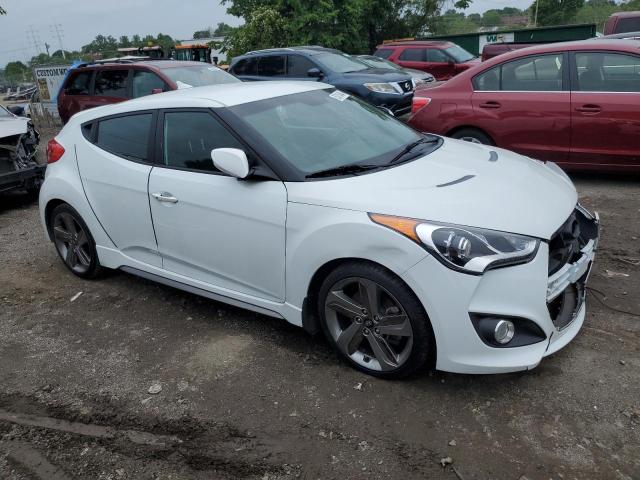 2013 Hyundai Veloster Turbo VIN: KMHTC6AE8DU166424 Lot: 55016464