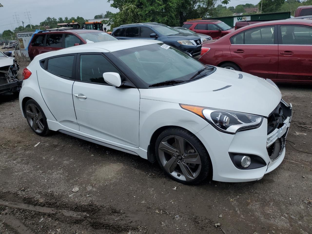 KMHTC6AE8DU166424 2013 Hyundai Veloster Turbo