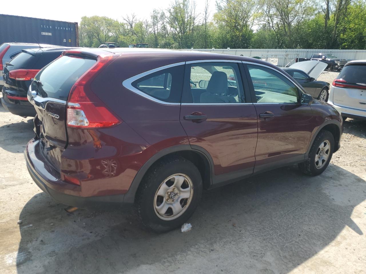 5J6RM4H33FL046019 2015 Honda Cr-V Lx