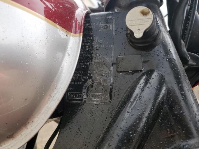 2001 TRIUMPH MOTORCYCLE BONNEVILLE - SMT900HN61J128344