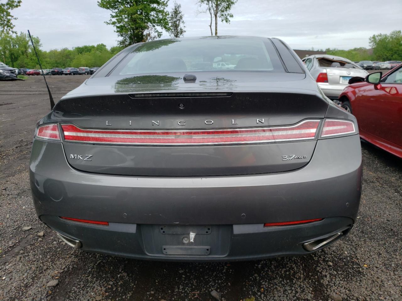 2014 Lincoln Mkz vin: 3LN6L2JK0ER815055