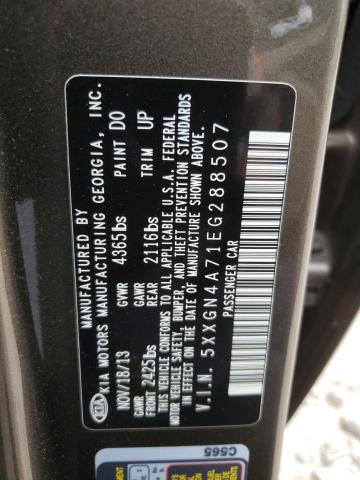 2014 Kia Optima Ex VIN: 5XXGN4A71EG288507 Lot: 55594224