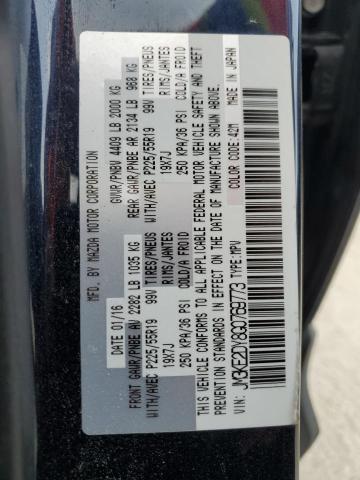 2016 Mazda Cx-5 Gt VIN: JM3KE2DY8G0769773 Lot: 57235564