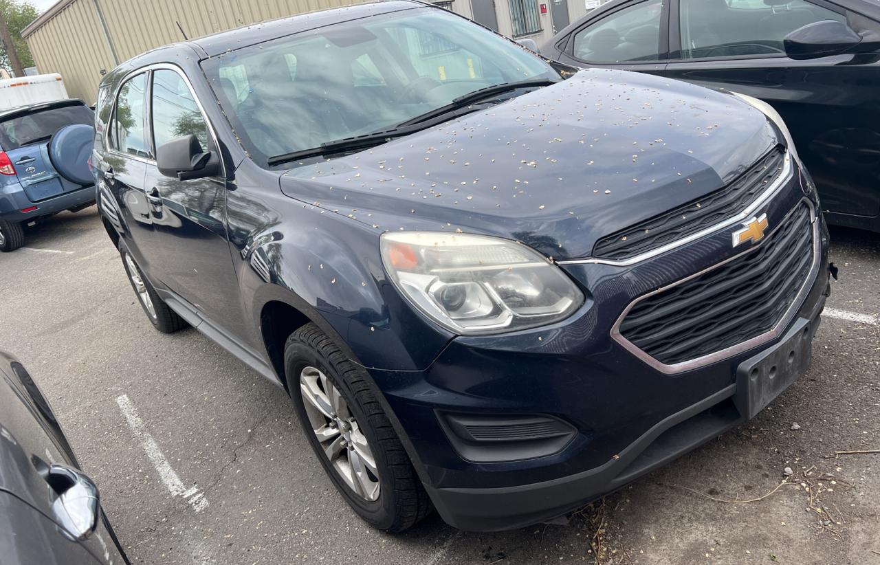 2016 Chevrolet Equinox Ls vin: 2GNFLEEK6G6160305