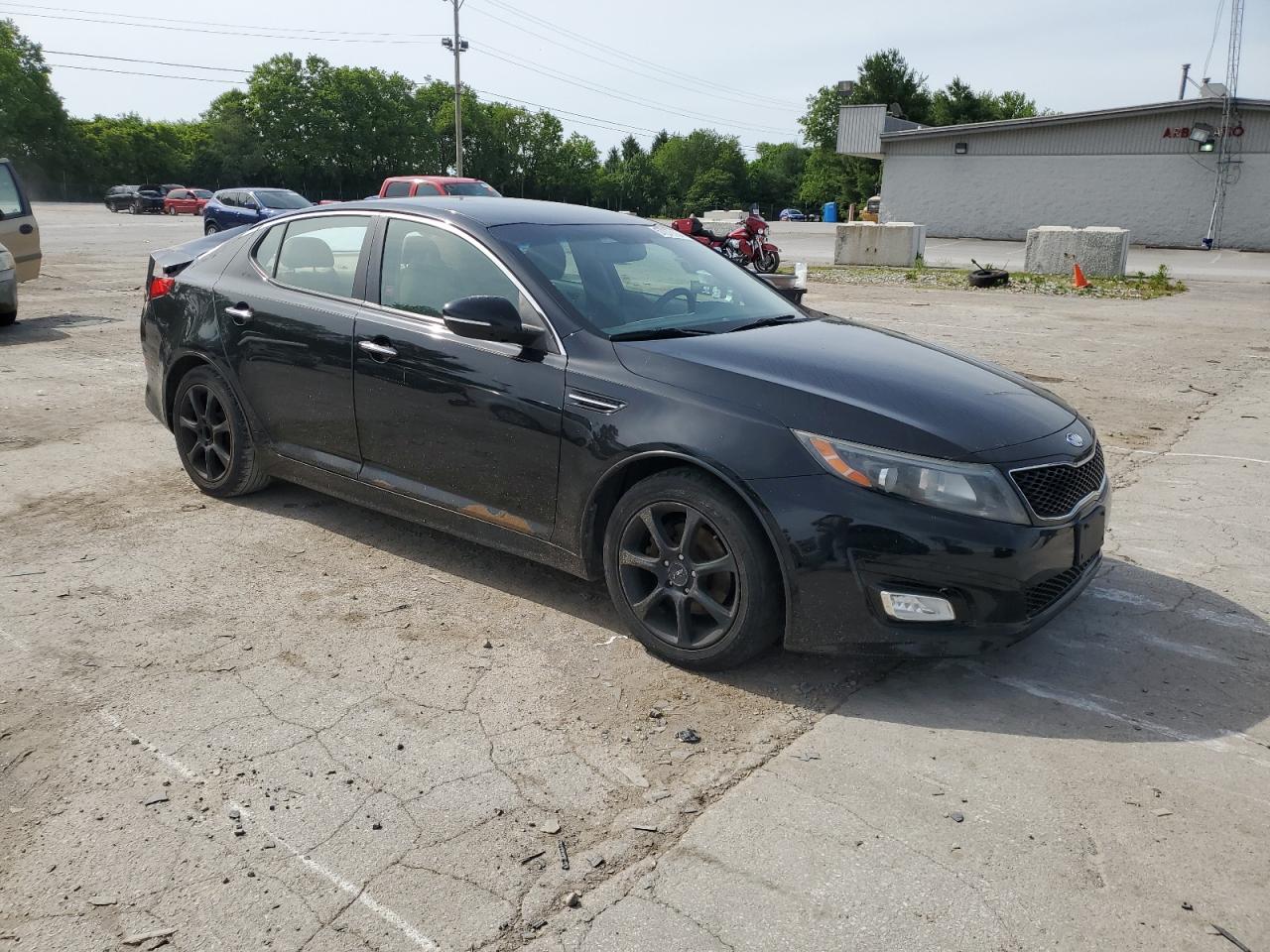 5XXGM4A74EG293445 2014 Kia Optima Lx