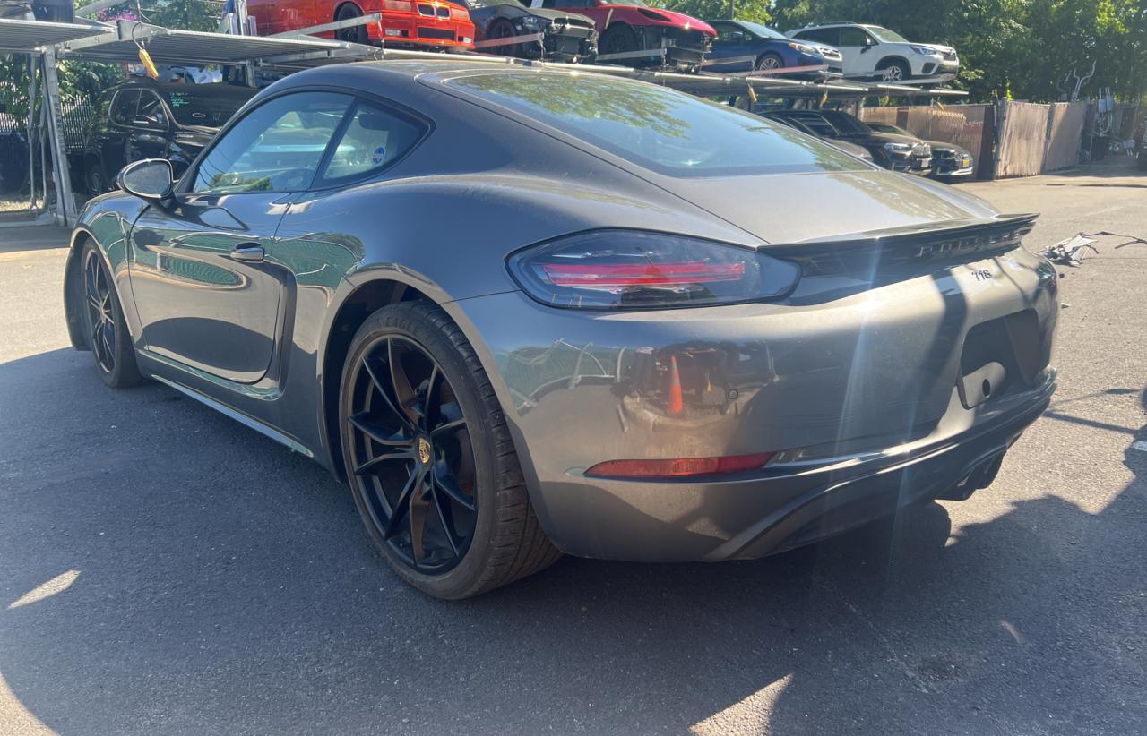 2019 Porsche Cayman Base vin: WP0AA2A80KS260990