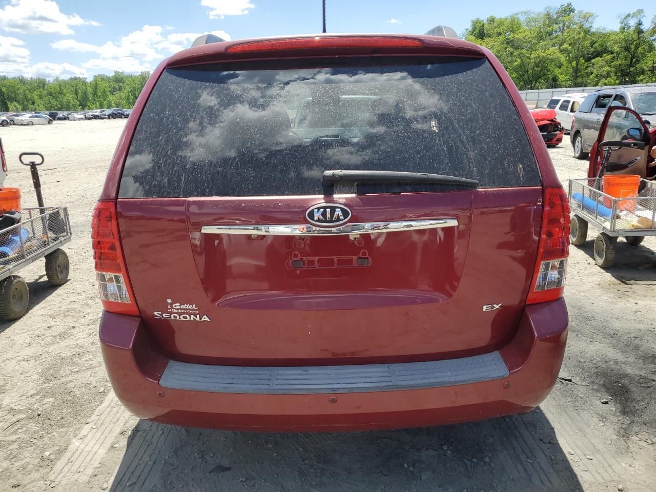 KNDMH4C79B6386654 2011 Kia Sedona Ex