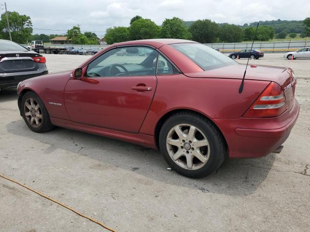 2002 Mercedes-Benz Slk 230 Kompressor VIN: WDBKK49F32F263731 Lot: 53933494