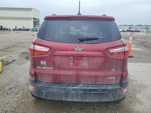 2019 Ford Ecosport Se VIN: MAJ6S3GL9KC258837 Lot: 54823524