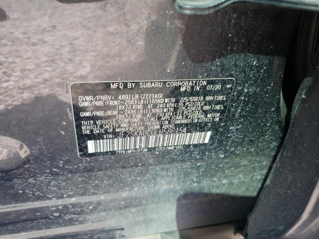 2020 Subaru Forester Limited VIN: JF2SKAUC0LH586154 Lot: 54836874