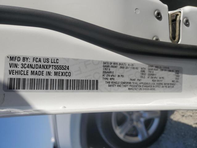 2023 Jeep Compass Sport VIN: 3C4NJDANXPT555524 Lot: 59530794