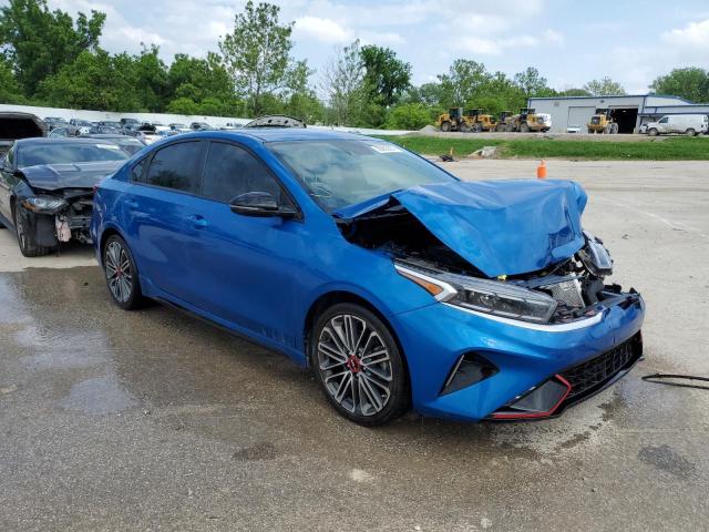 2022 Kia Forte Gt VIN: 3KPF44AC9NE424399 Lot: 55665884