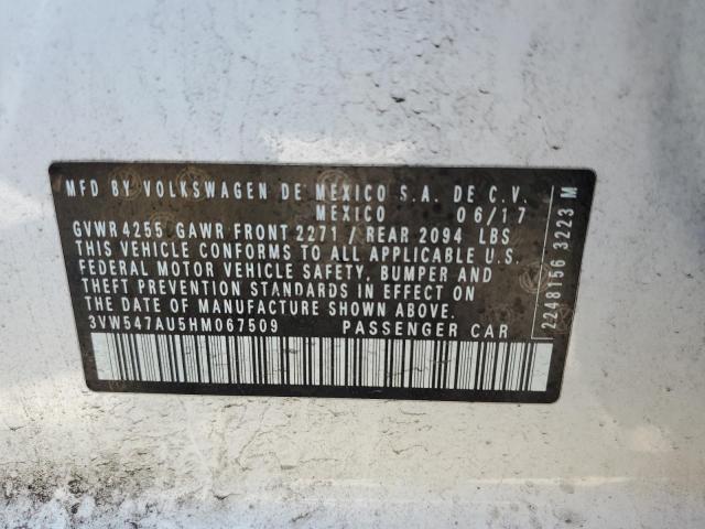 2017 VOLKSWAGEN GTI SPORT - 3VW547AU5HM067509