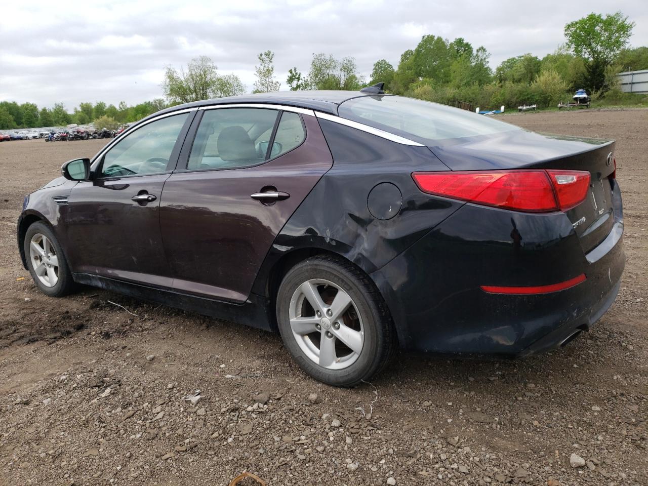 2014 Kia Optima Lx vin: 5XXGM4A74EG350548