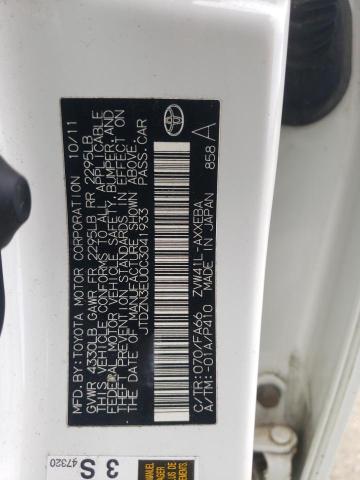 2012 Toyota Prius V VIN: JTDZN3EU0C3041933 Lot: 56323194