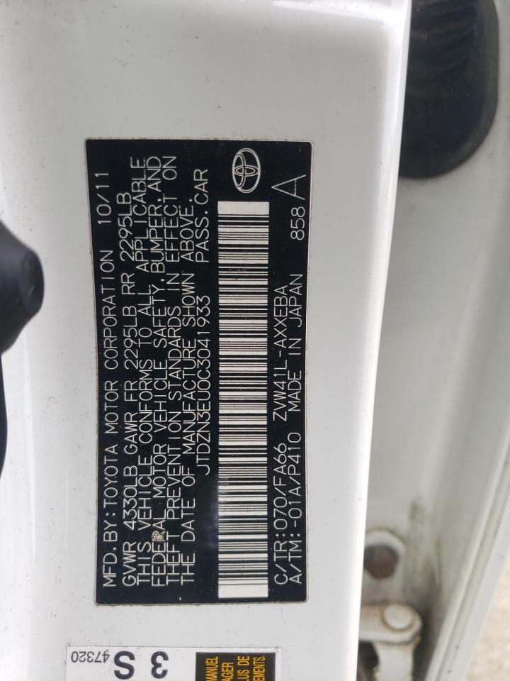 JTDZN3EU0C3041933 2012 Toyota Prius V