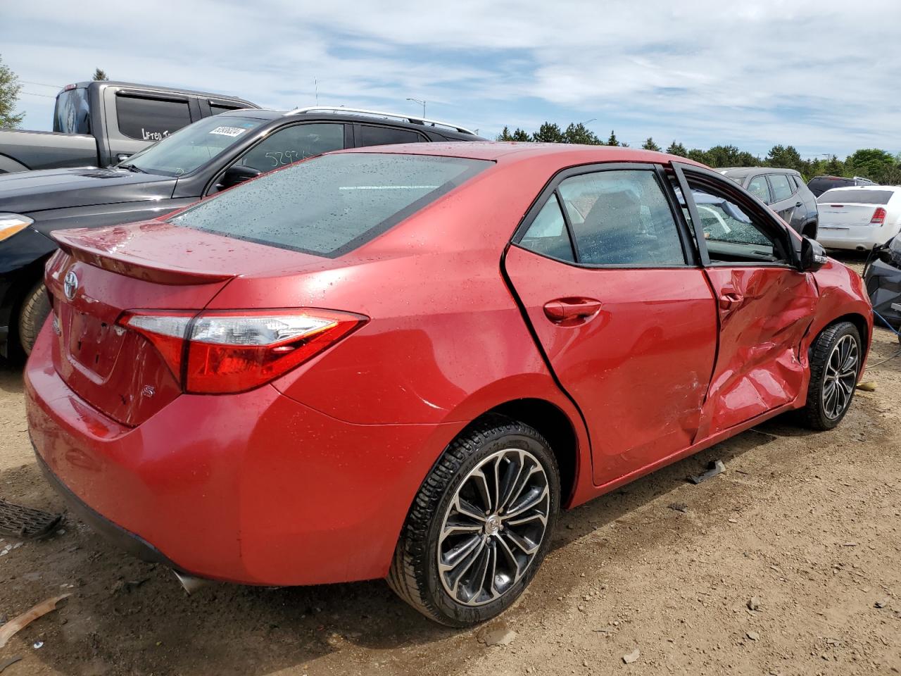 Lot #2554259946 2015 TOYOTA COROLLA L