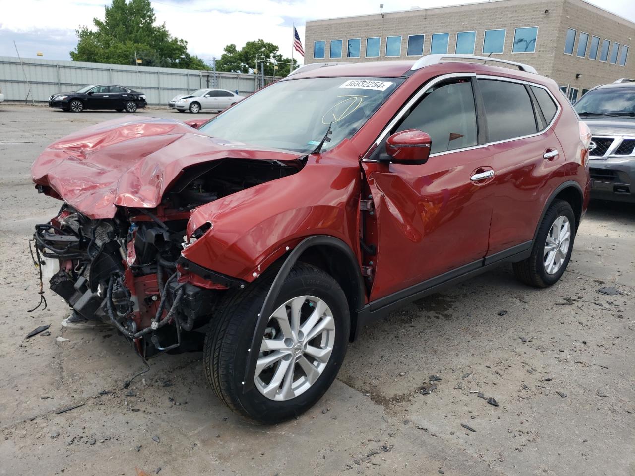 2016 Nissan Rogue S vin: KNMAT2MV6GP684826